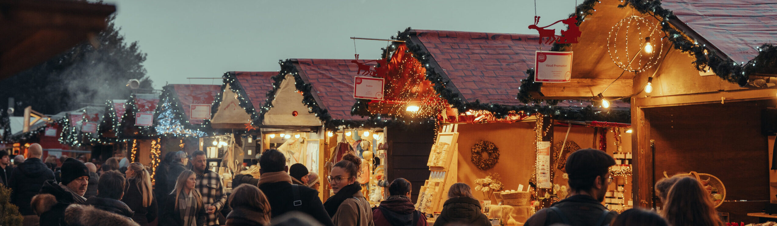 Marché de Noël de Montreux, photo de présentation de l’édition 2025